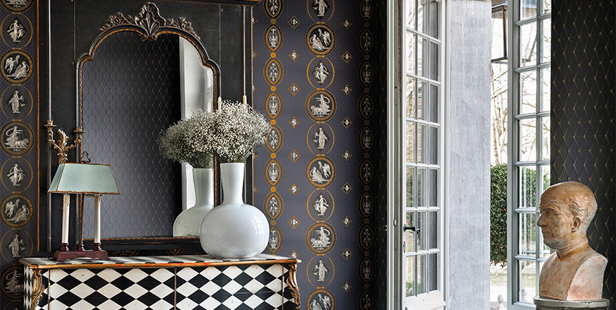 Обои Loymina Tondo Td3 011 фото в интерьере