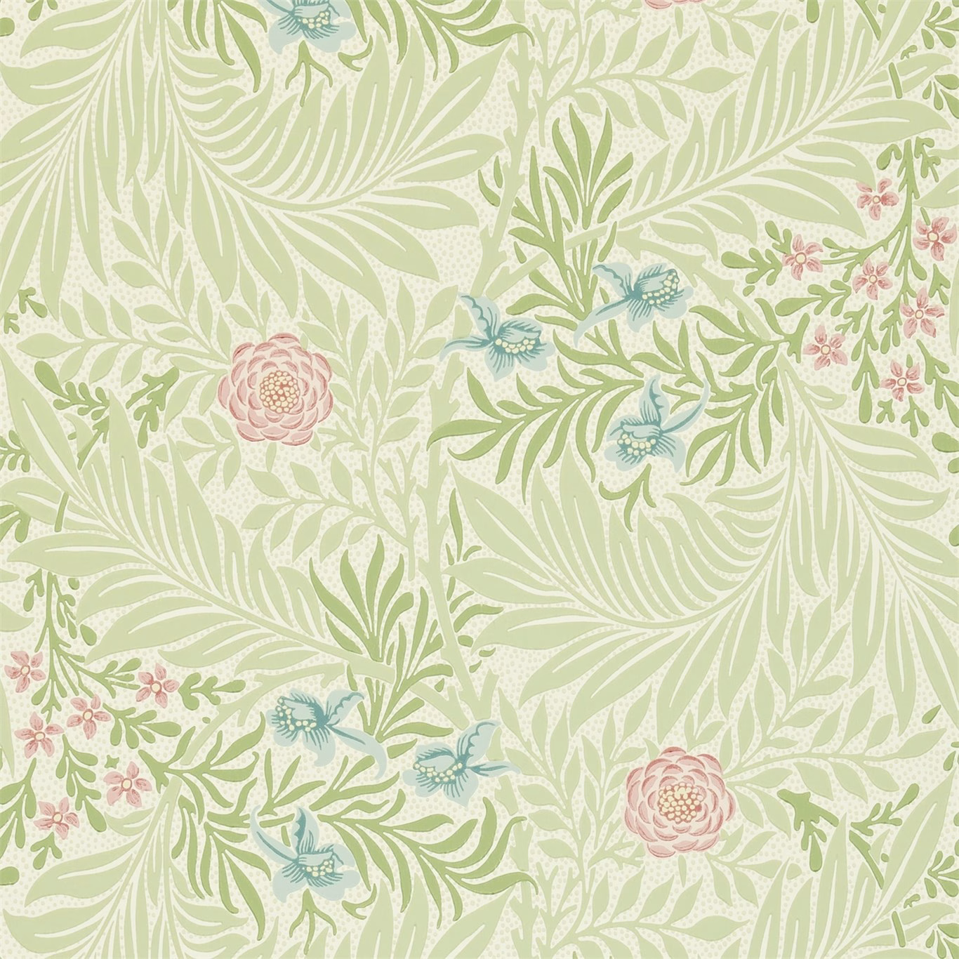 Обои Morris Archive Wallpapers II Larkspur 212558
