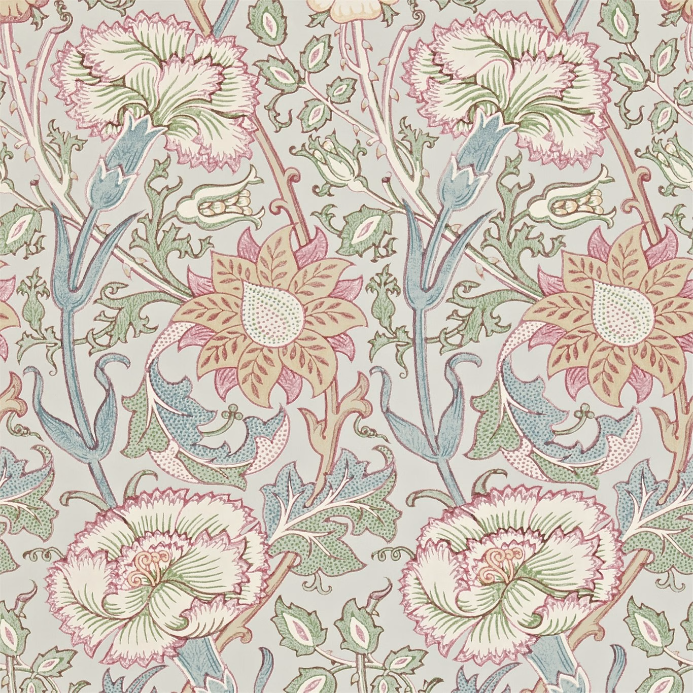 Обои Morris Archive Wallpapers II Pink & Rose 212568