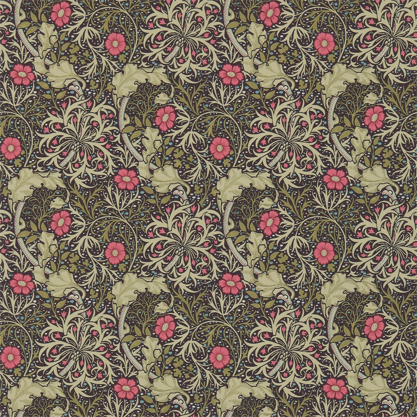 Обои Morris Archive Wallpapers III Morris Seaweed 214716