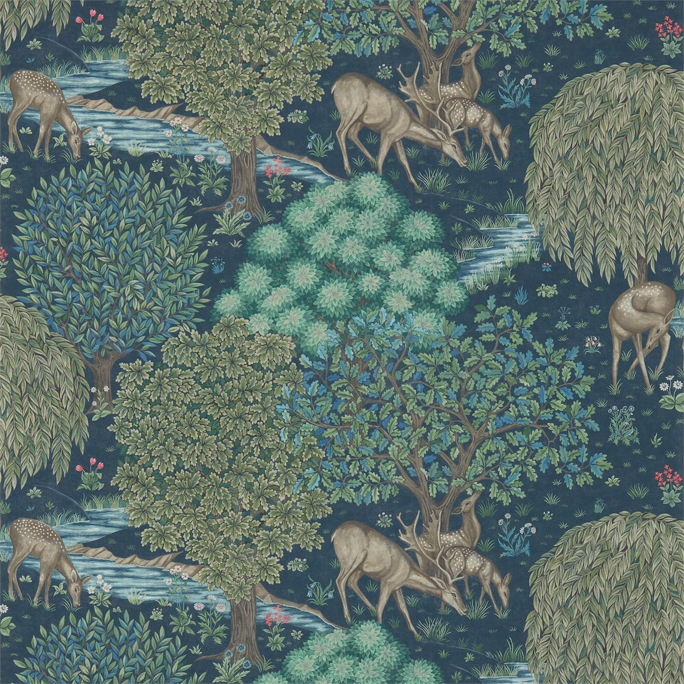 Обои Morris Archive Wallpapers III The Brook 214887