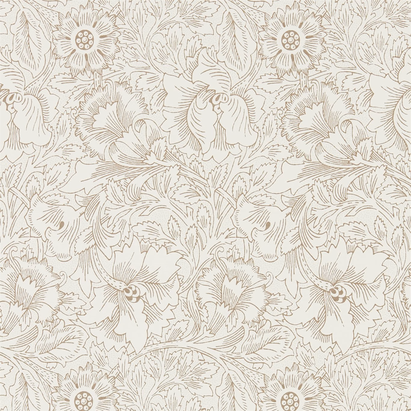 Обои Morris Pure Poppy 216035
