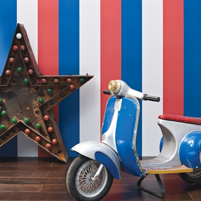 Обои Osborne & Little Strand Wallpapers Carnaby W6296-01 фото в интерьере