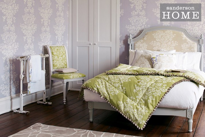 Обои Sanderson Madison Freya 212853 фото в интерьере