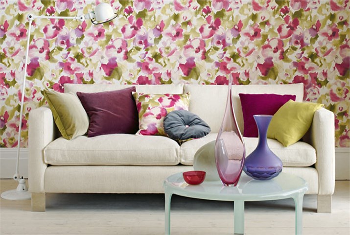 Обои Sanderson Options 11 Varese 212441 фото в интерьере