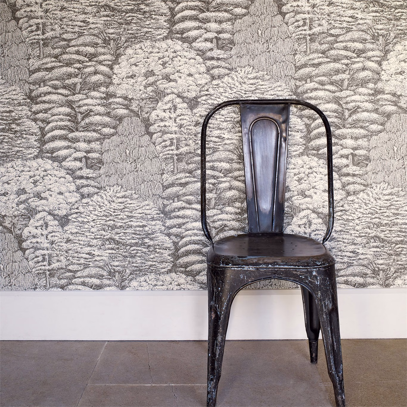 Обои Sanderson Woodland Walk Woodland Toile 215717 фото в интерьере