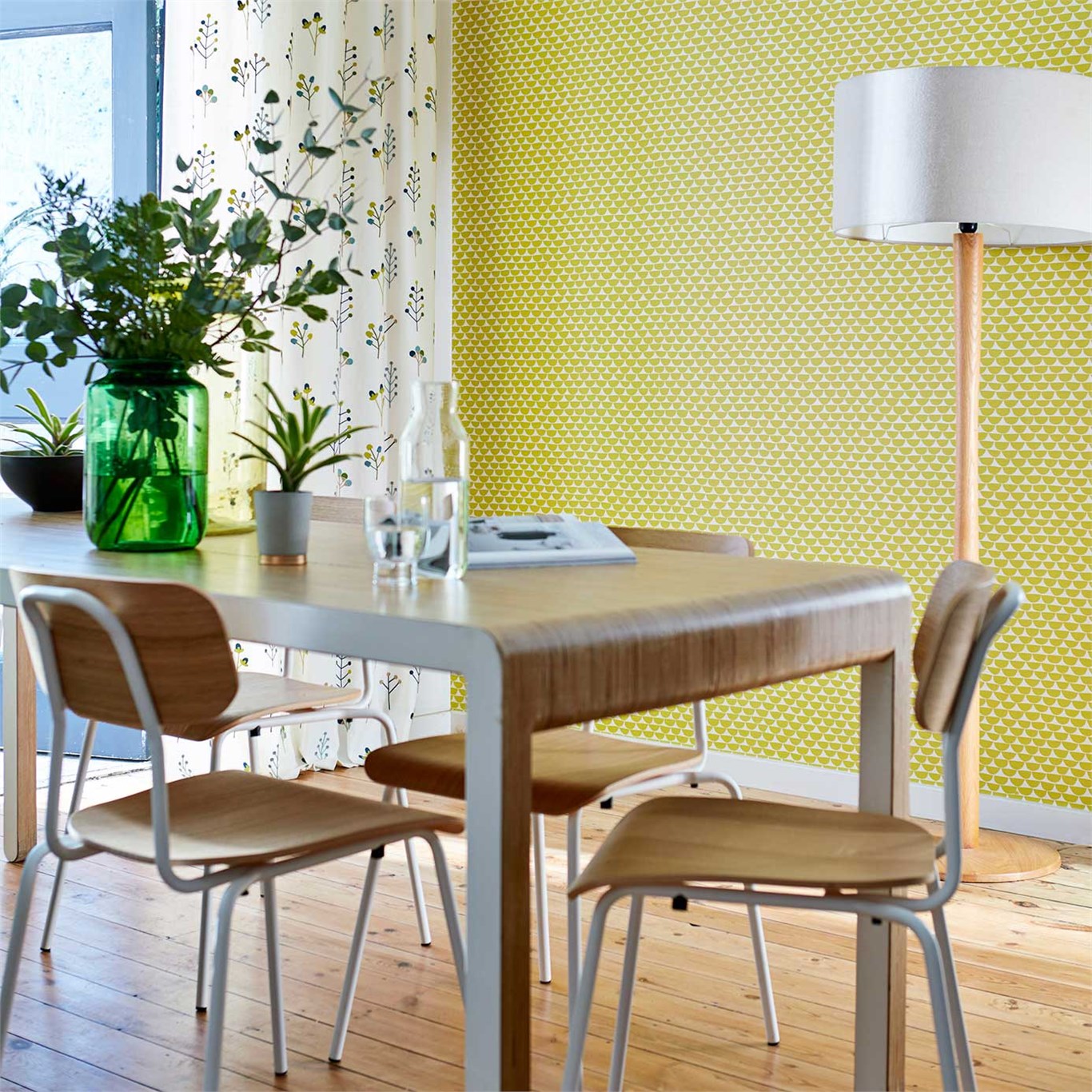 Обои Scion Noukku Kielo 111532 фото в интерьере