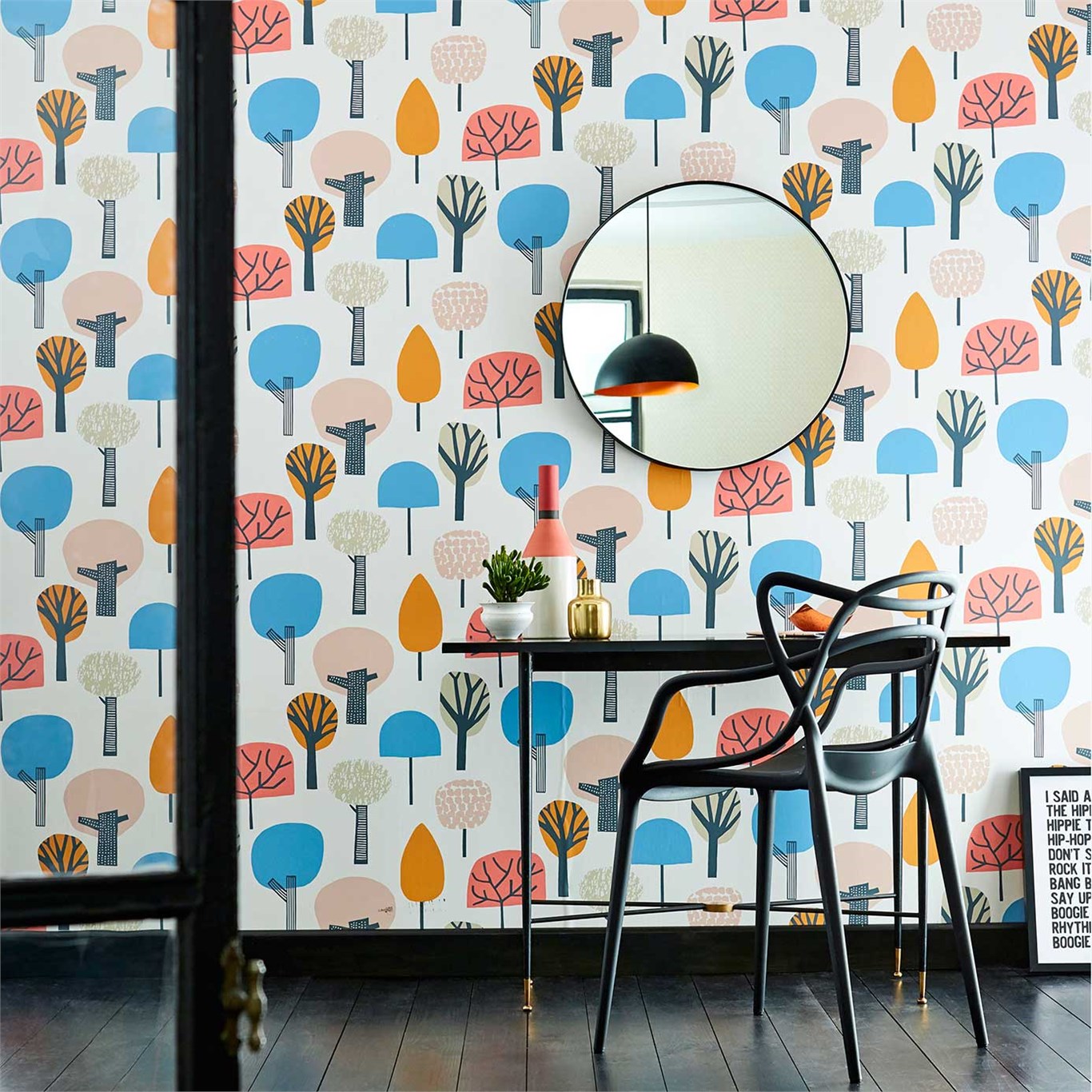 Обои Scion Noukku Liora 111524 фото в интерьере