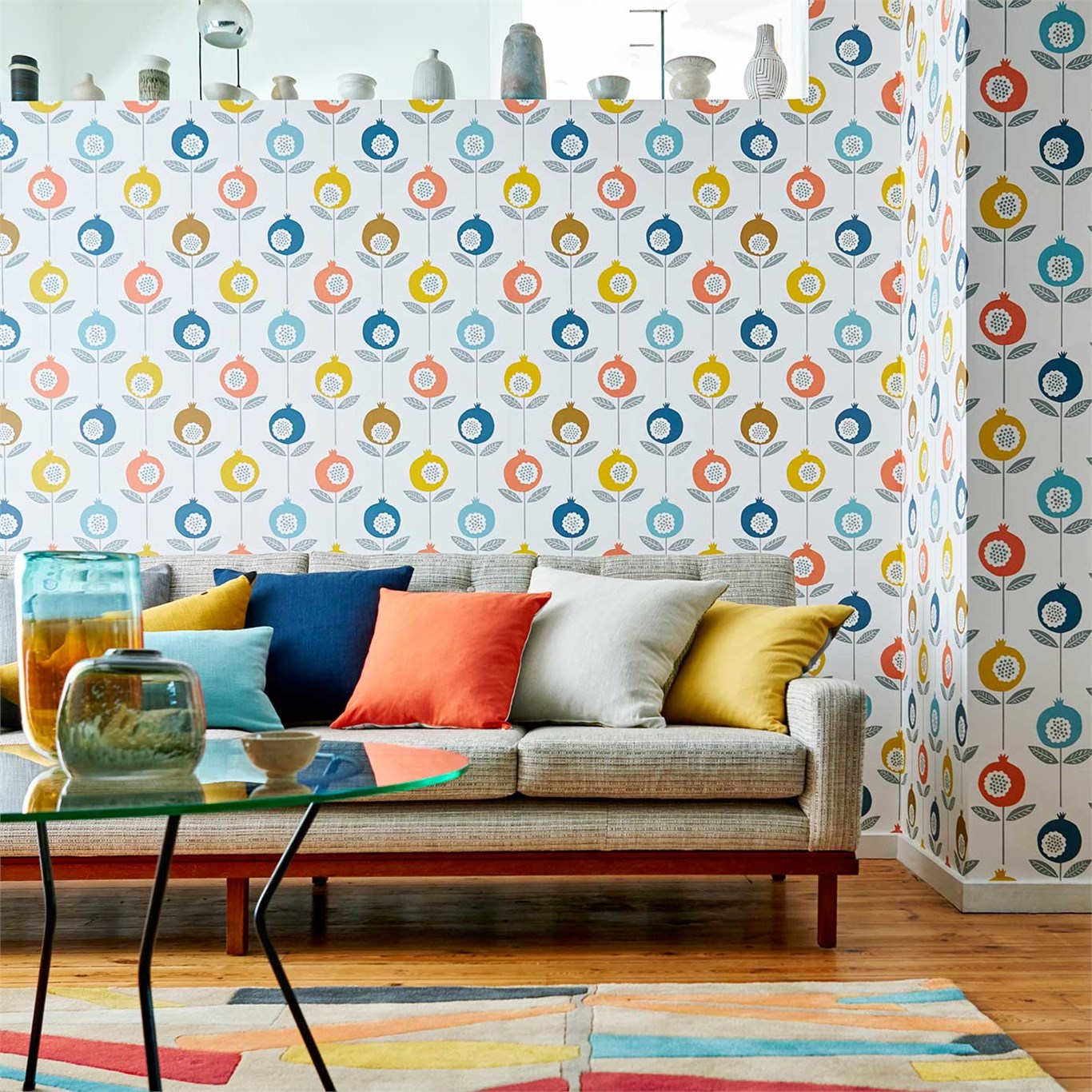 Обои Scion Noukku Pepino 111544 фото в интерьере