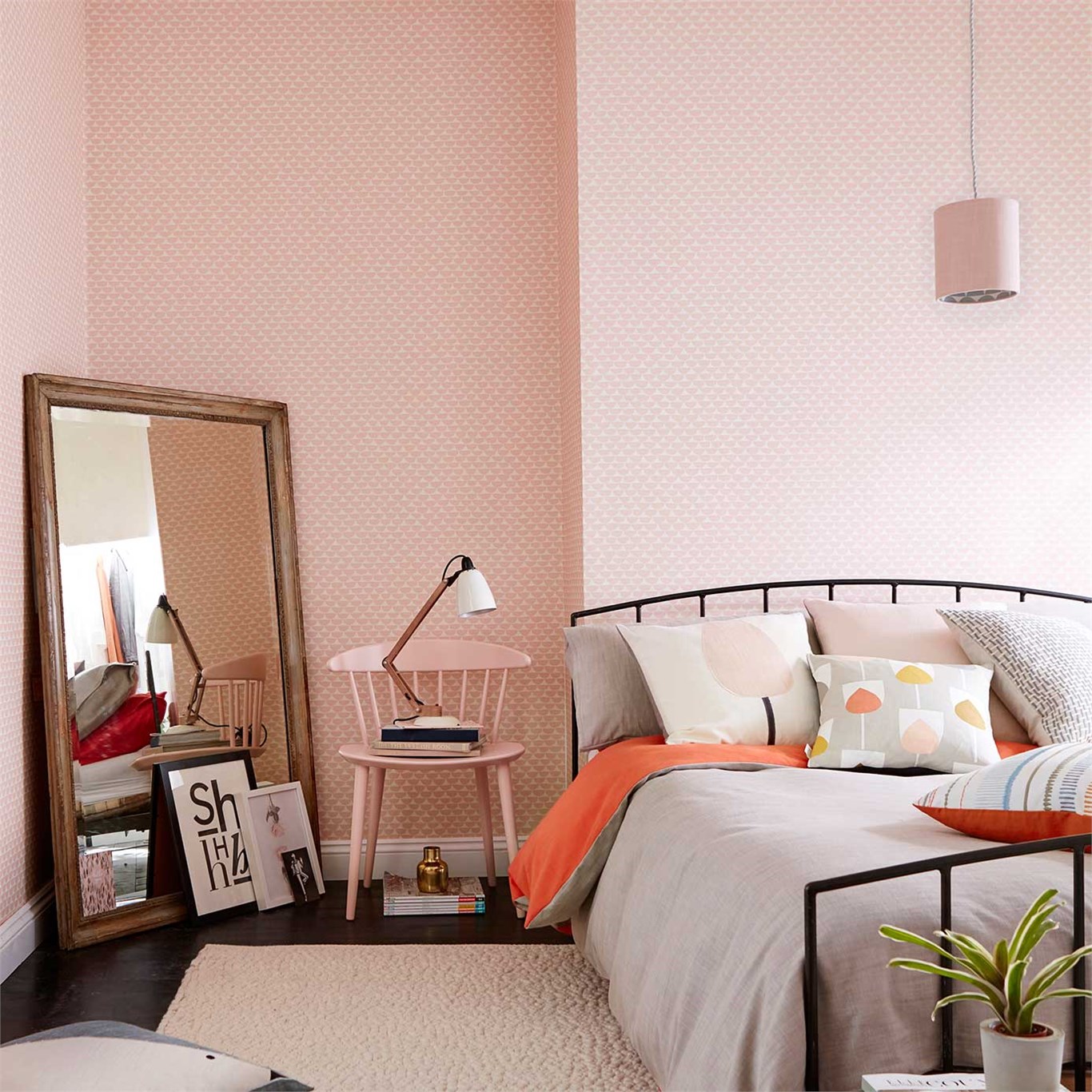 Обои Scion Noukku Kielo 111534 фото в интерьере