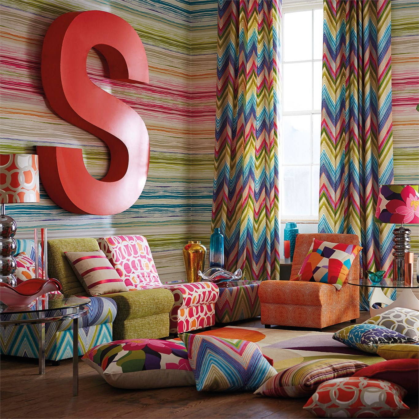 Обои Scion Spirit & Soul Zing 110823 фото в интерьере