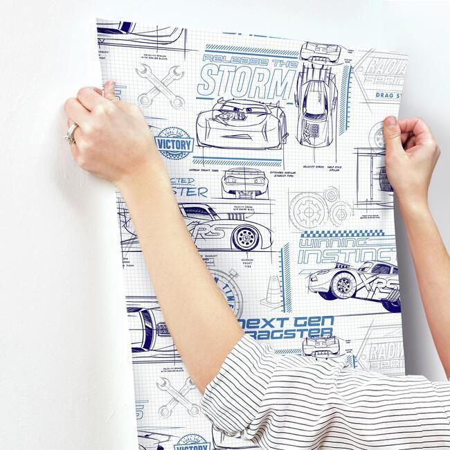 Обои York Disney IV Disney and Pixar Cars Schematic DI0916