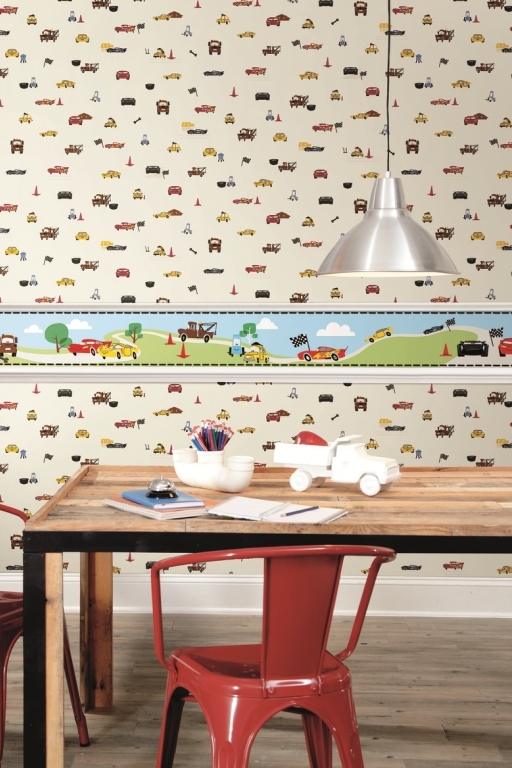 Бордюр York Disney IV Disney and Pixar Cars DI0919BD фото в интерьере