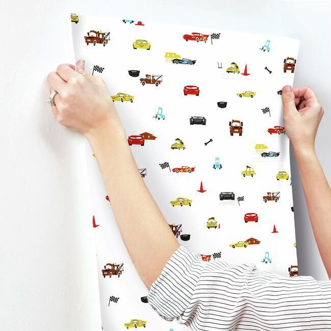 Обои York Disney IV Disney and Pixar Cars Racing Spot DI0921 Обои York Disney IV Disney and Pixar Cars Racing Spot DI0921