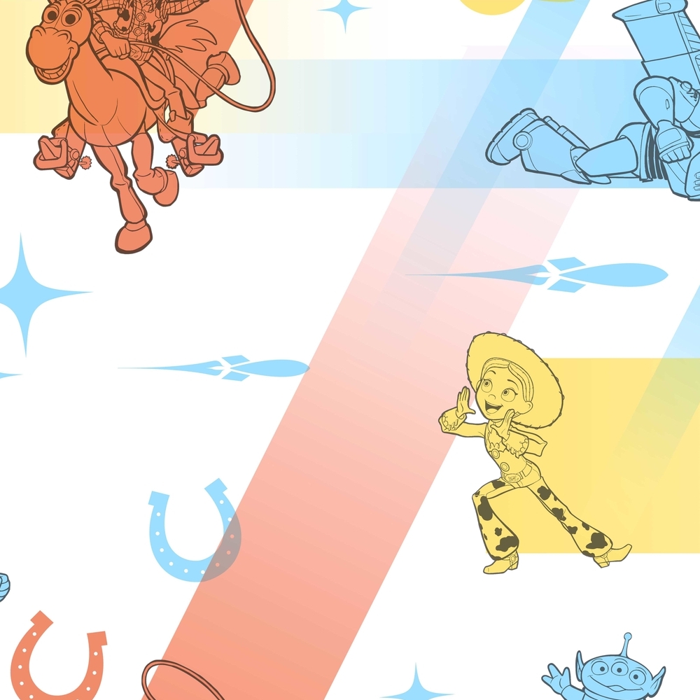 Обои York Disney IV Disney and Pixar Toy Story 4 Retro DI0924