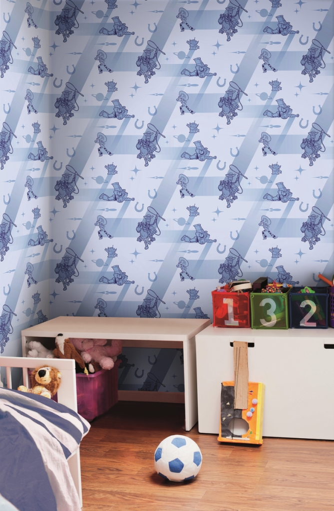 Обои York Disney IV Disney and Pixar Toy Story 4 Retro DI0925 фото в интерьере Обои York Disney IV Disney and Pixar Toy Story 4 Retro DI0925 фото в интерьере