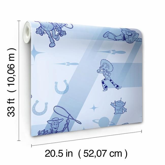 Обои York Disney IV Disney and Pixar Toy Story 4 Retro DI0925