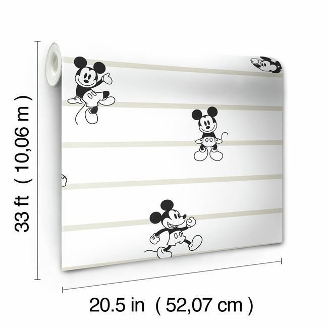 Обои York Disney IV Disney Mickey Mouse Stripe DI0932