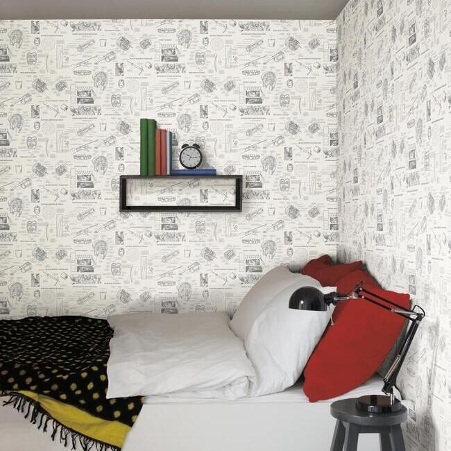 Обои York Disney IV Marvels Heroes Schematics DI0937 фото в интерьере Обои York Disney IV Marvels Heroes Schematics DI0937 фото в интерьере