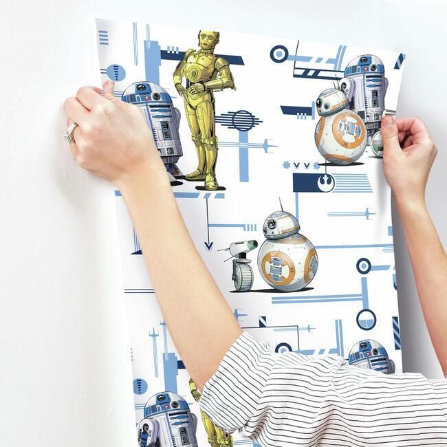 Обои York Disney IV Star Wars: The Rise of Skywalker, Droids! DI0948