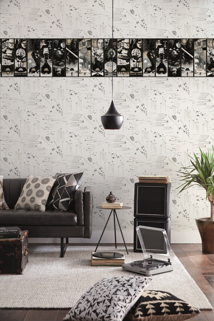 Обои York Disney IV Star Wars: Galactic Battles DI0952 фото в интерьере