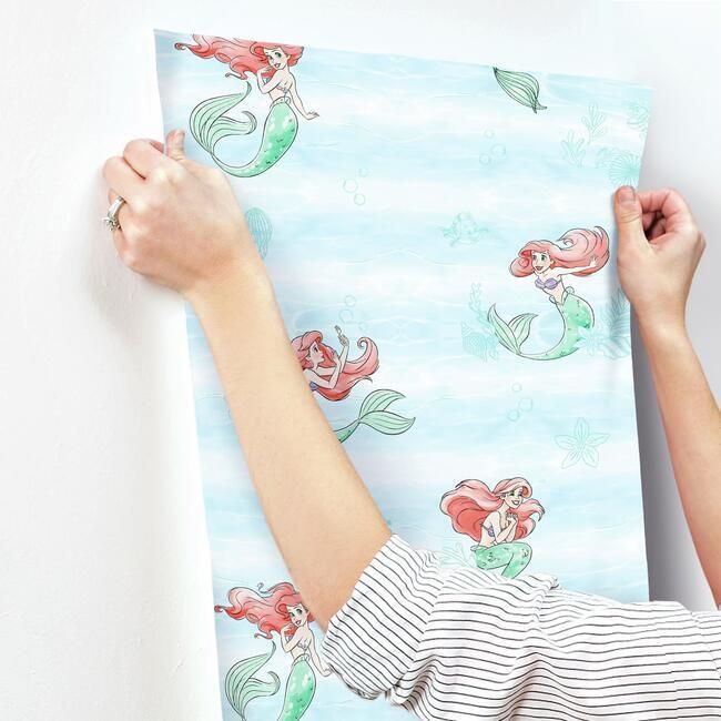 Обои York Disney IV Disney The Little Mermaid Swim DI0954