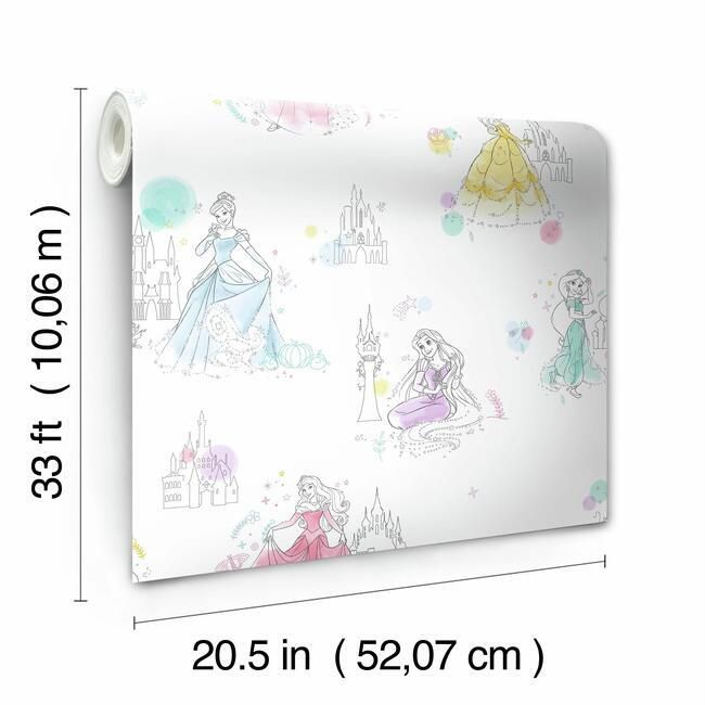 Обои York Disney IV Disney Princess Pretty Elegant DI0968