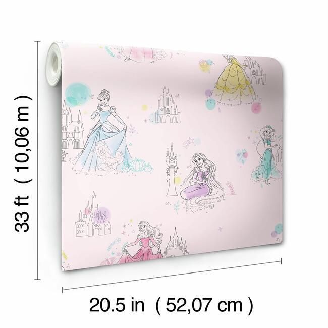 Обои York Disney IV Disney Princess Pretty Elegant DI0969