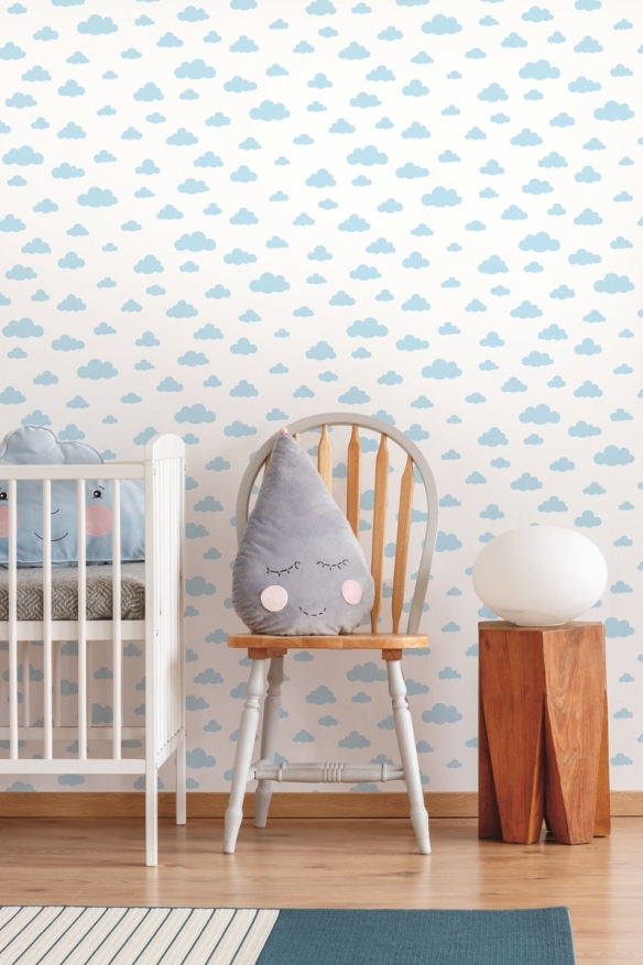 Обои York Disney IV Disney Winnie the Pooh Cloud DI0975 фото в интерьере