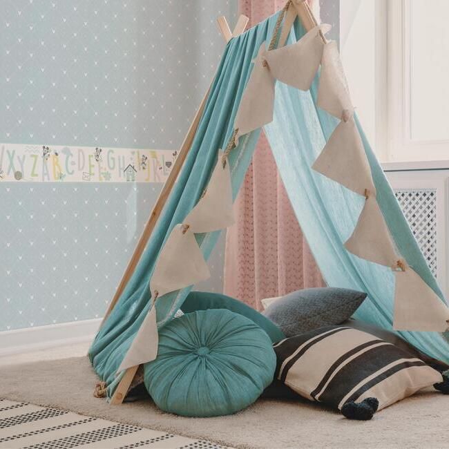 Обои York Disney IV Disney Mickey Mouse Argyle DI0978 фото в интерьере