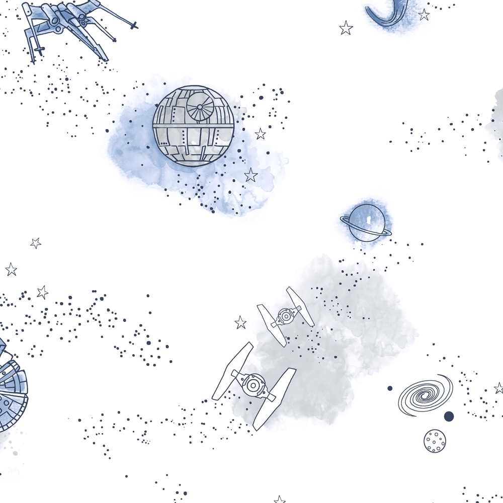 Обои York Disney IV Star Wars: Good Night Galaxy DI0998 Обои York Disney IV Star Wars: Good Night Galaxy DI0998