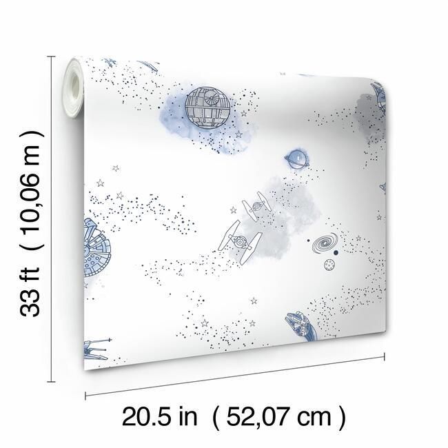 Обои York Disney IV Star Wars: Good Night Galaxy DI0998