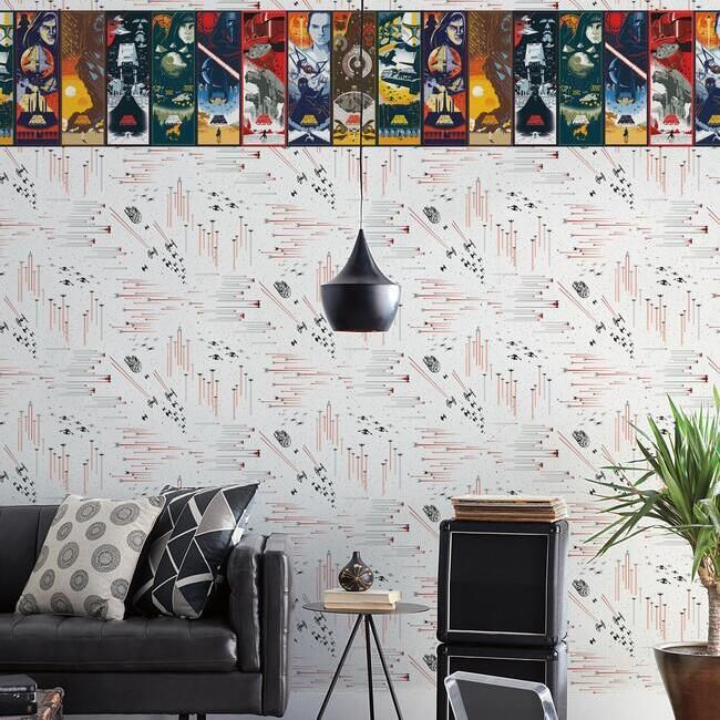 Бордюр York Disney IV Star Wars: Celebrating The Saga DI1001BD фото в интерьере