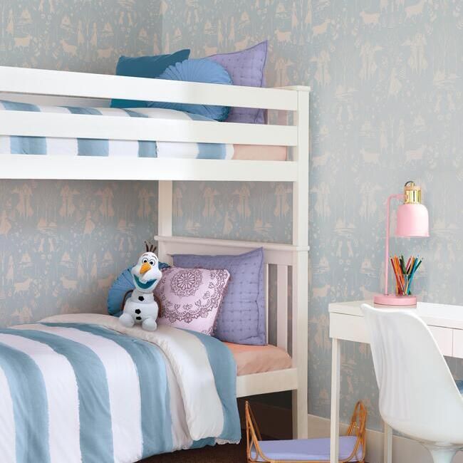 Обои York Disney IV Disney Frozen 2 Nordic DI1014 фото в интерьере