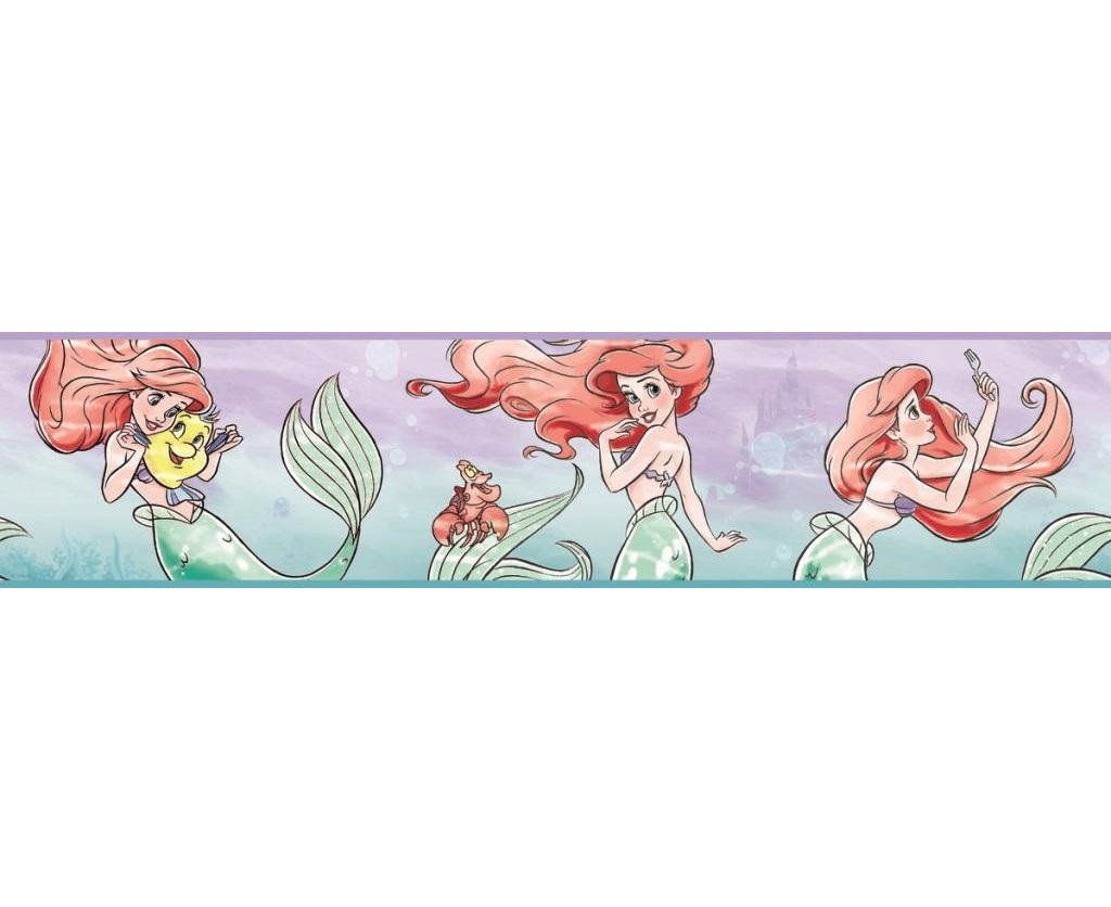 Бордюр York Disney IV Disney The Little Mermaid Ariel & Friends DI1016BD
