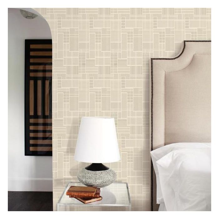 Обои York Geometric Resource Library Remodel GM7529 фото в интерьере