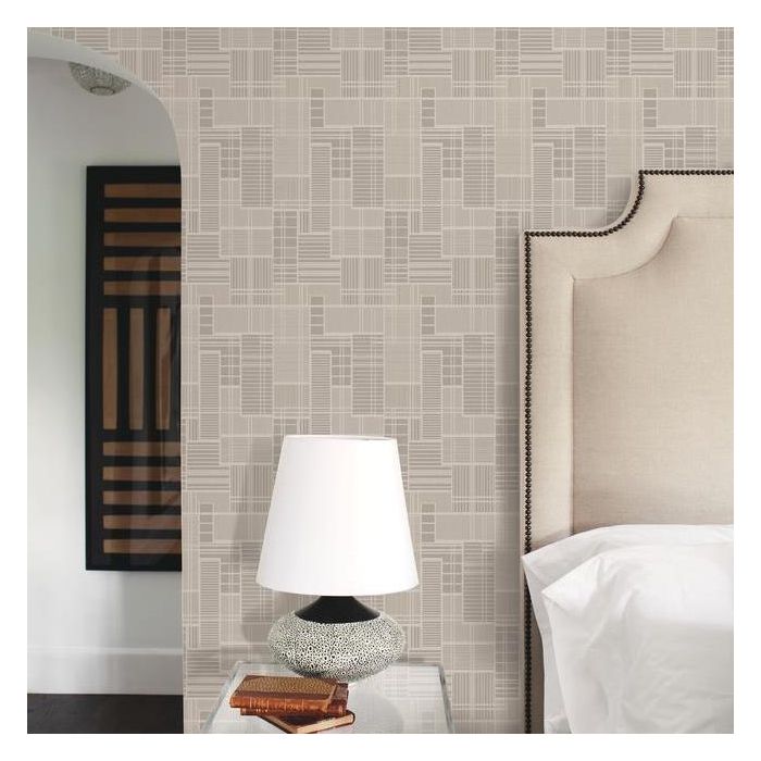 Обои York Geometric Resource Library Remodel GM7533 фото в интерьере