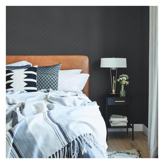 Обои York Geometric Resource Library Petite Pivots GM7574 фото в интерьере