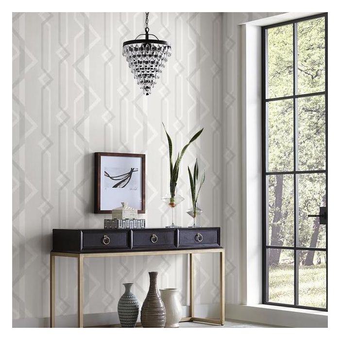 Обои York Geometric Resource Library Shape Shifter GM7599 фото в интерьере