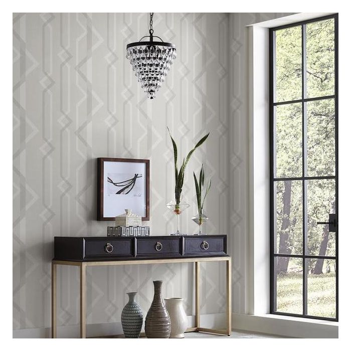 Обои York Geometric Resource Library Shape Shifter GM7600 фото в интерьере