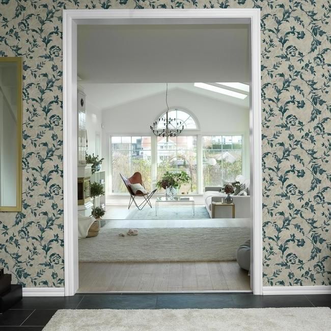 Обои York Impressionist CL2535 фото в интерьере