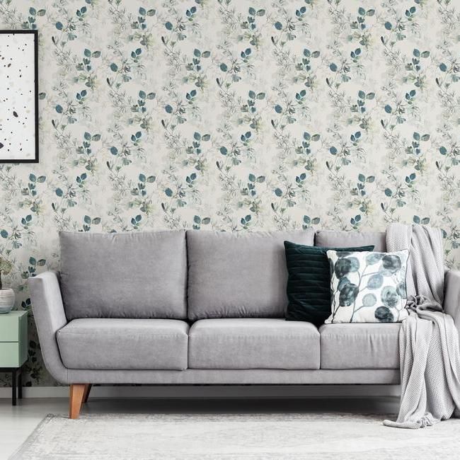 Обои York Impressionist CL2544 фото в интерьере