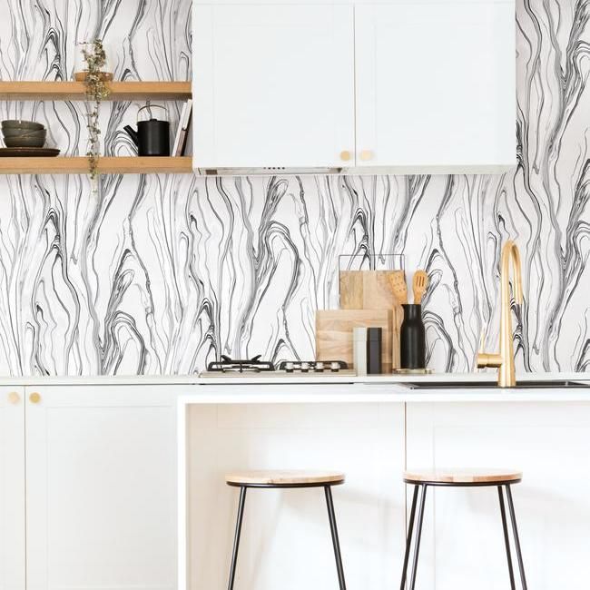 Обои York Impressionist CL2572 фото в интерьере