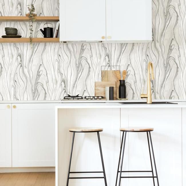 Обои York Impressionist CL2573 фото в интерьере