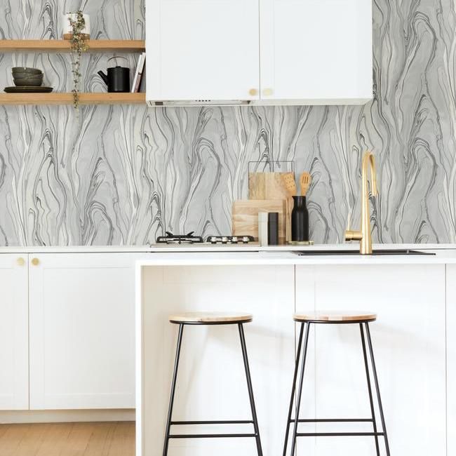 Обои York Impressionist CL2575 фото в интерьере