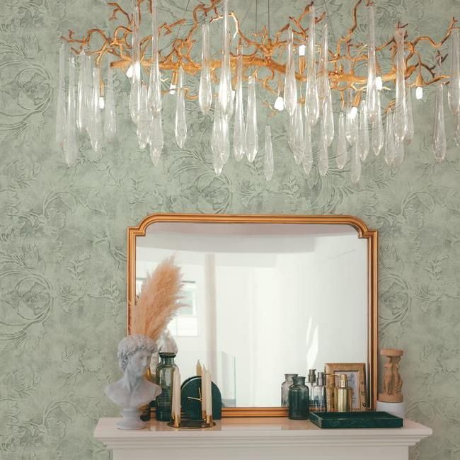 Обои York Impressionist CL2590 фото в интерьере Обои York Impressionist CL2590 фото в интерьере