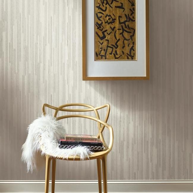 Обои York Modern Heritage 125th Anniversary Vertical Plumb NV5502 фото в интерьере