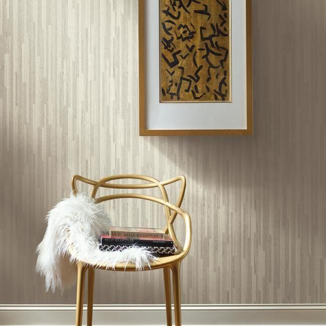 Обои York Modern Heritage 125th Anniversary Vertical Plumb NV5503 фото в интерьере