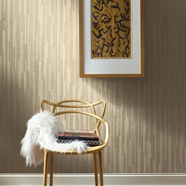 Обои York Modern Heritage 125th Anniversary Vertical Plumb NV5504 фото в интерьере