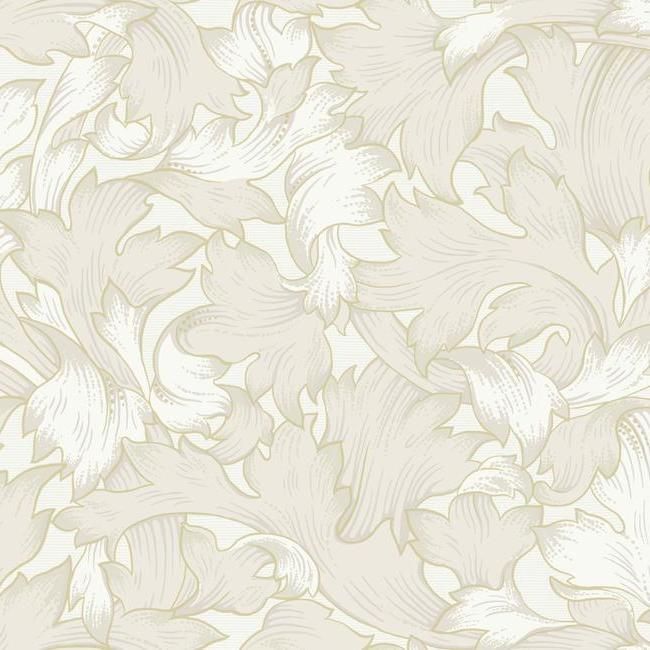 Обои York Modern Heritage 125th Anniversary Acanthus Toss NV5508